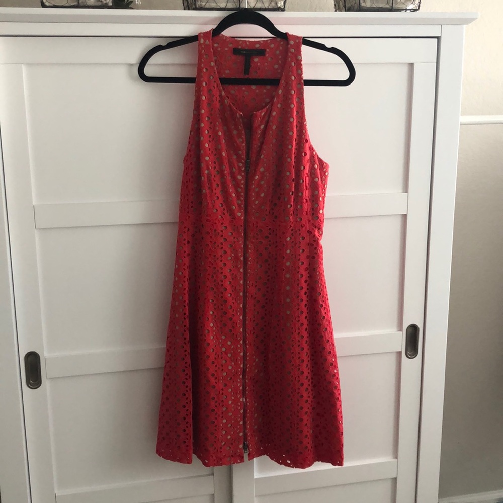 BCBG eyelet dress from Bloomingdales